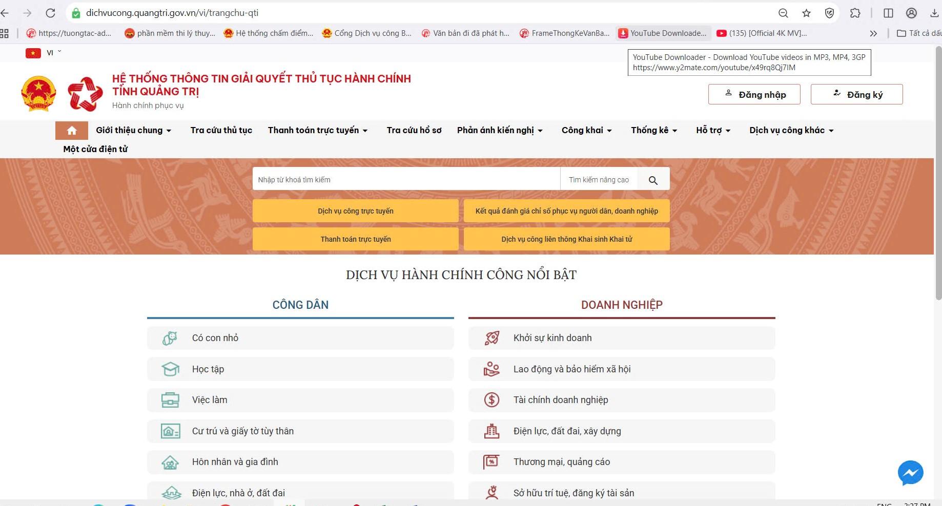 TĂNG CƯỜNG SỬ DỤNG DỊCH VỤ CÔNG TRỰC TUYẾN – TIẾT KIỆM THỜI GIAN, THUẬN TIỆN CHO NGƯỜI DÂN
